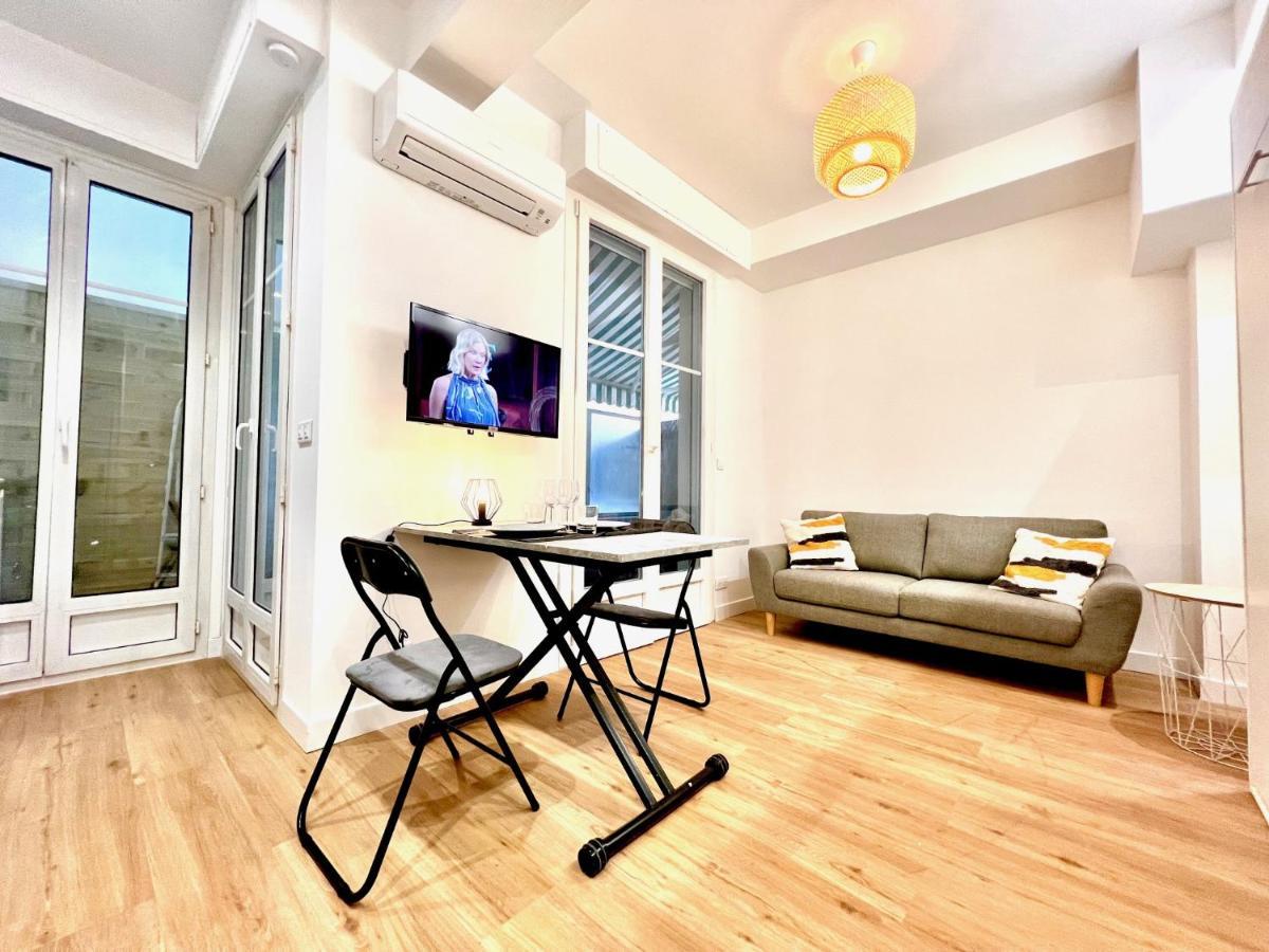 نيس Aparthotel Riviera Superbe Studio Terrasse 100M Promenade Des Anglais Carre D'Or Terrasse Meyerbeer المظهر الخارجي الصورة